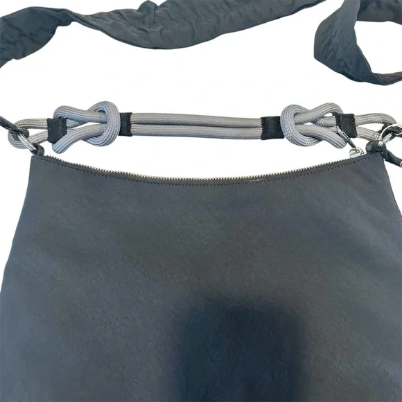 lululemon athletica Black and Gray Convertible Crossbody Bag - Picture 10 of 13